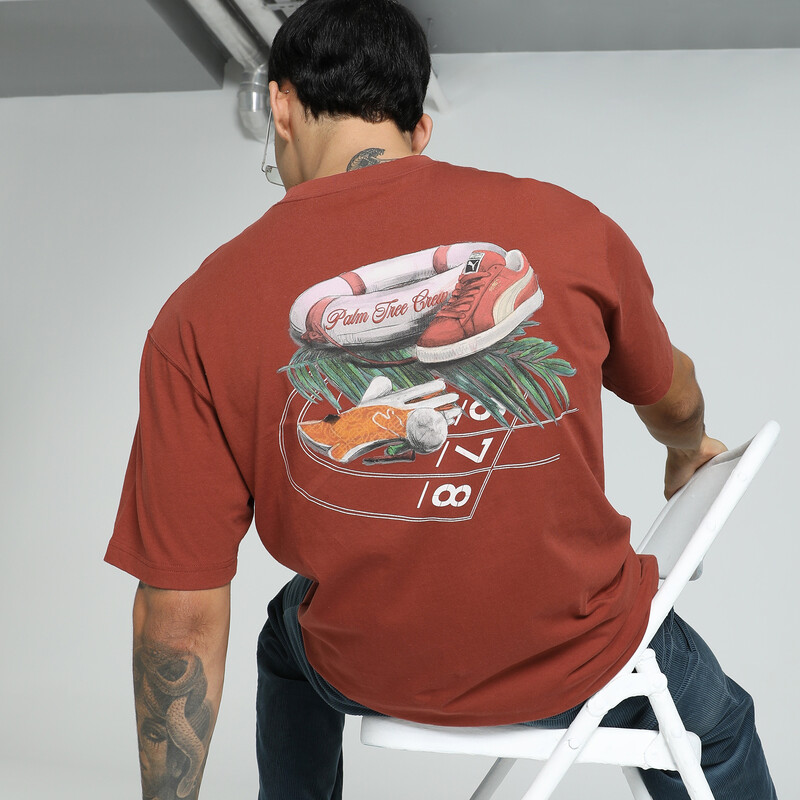 Men's PUMA X PALM TREE CREW Graphic Relaxed Fit Tee