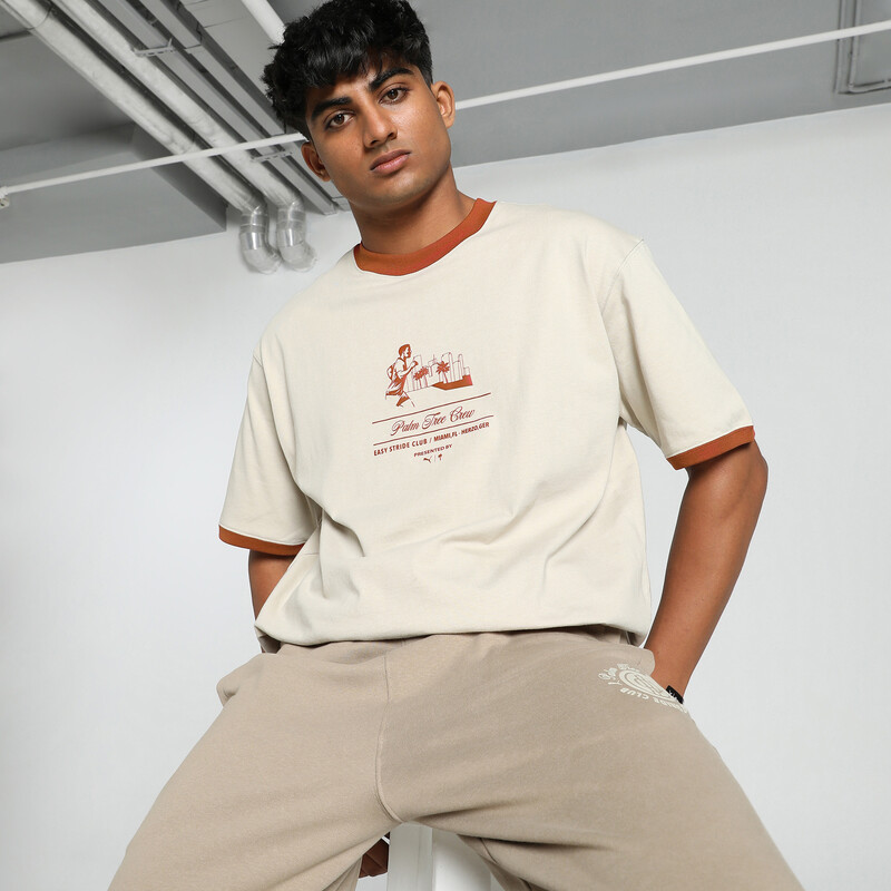 

Men's PUMA X PALM TREE CREW Ringer Tee