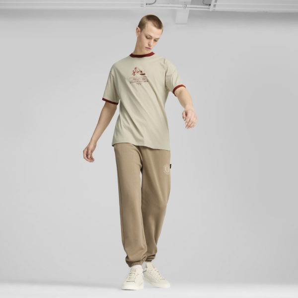 Remera PUMA x PALM TREE CREW Ringer para hombre, Desert Dust, large-ARG