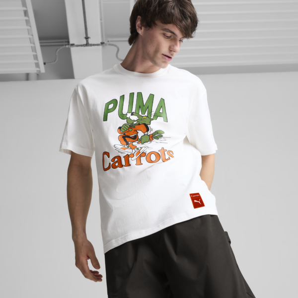 PUMA x Carrots Men's Graphic Tee, PUMA White, large-ZAF