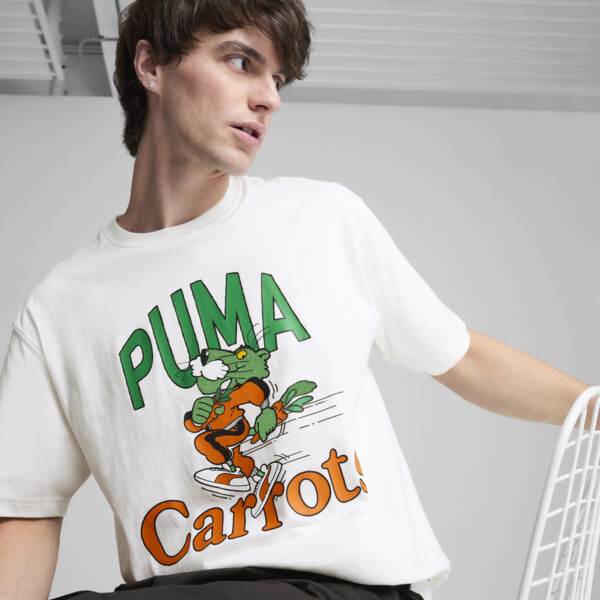 PUMA x Carrots Men's Graphic Tee, PUMA White, large-ZAF