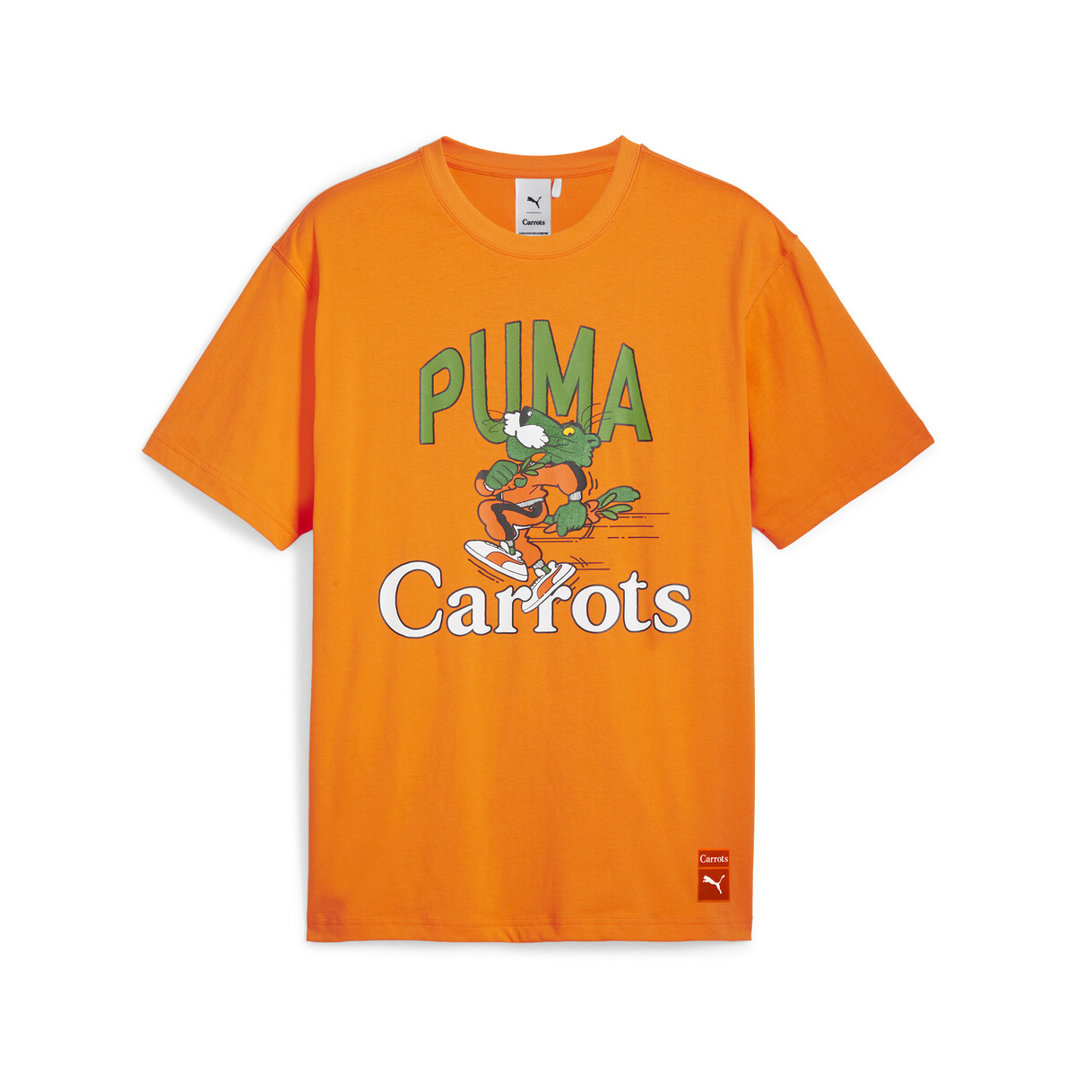PUMA x Carrots Men's Graphic T-Shirt in Rickie Orange, Small