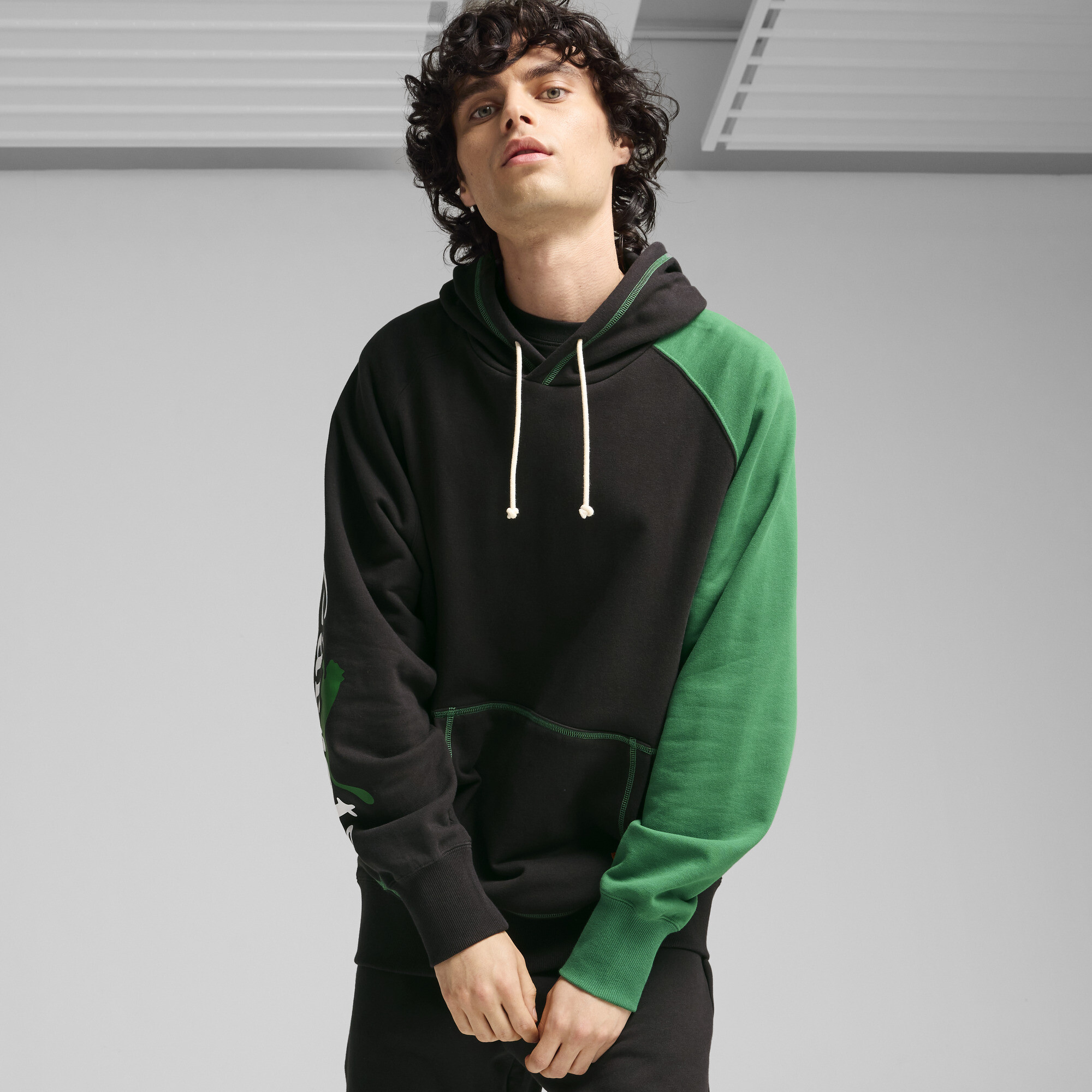 Men's Puma X Carrots's Hoodie, Black, Size M, Clothing