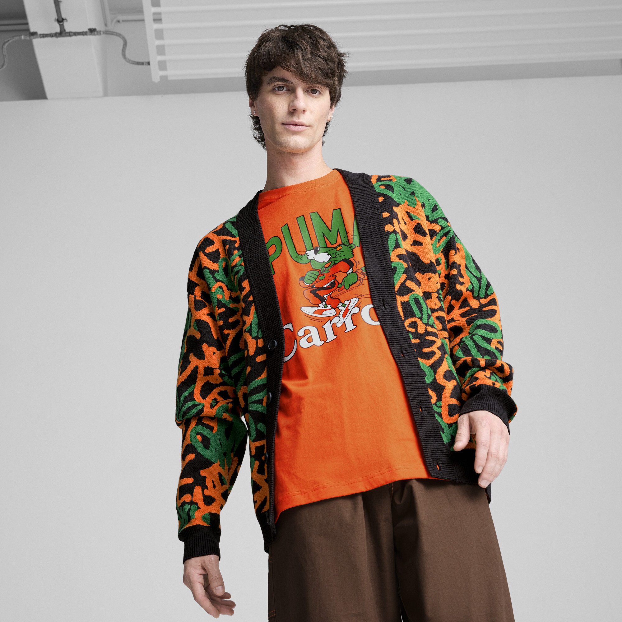Кардиган PUMA x Carrots Men's Cardigan | Колір: Чорний | Puma
