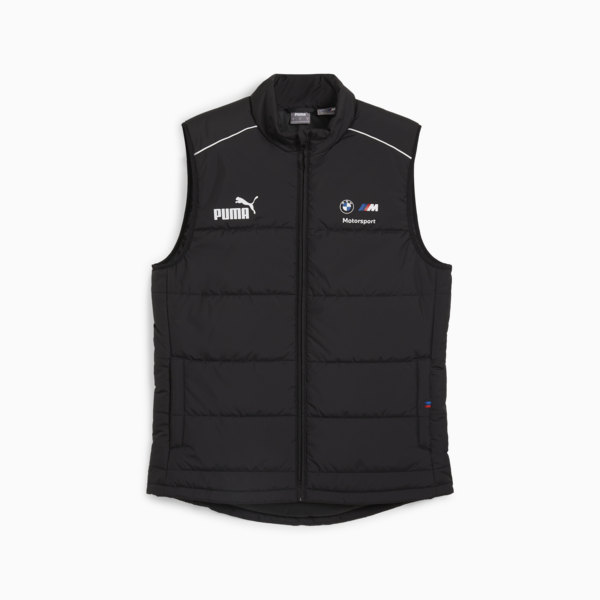 BMW M Motorsport MT7+ Padded Vest Men, PUMA Black, large-ZAF