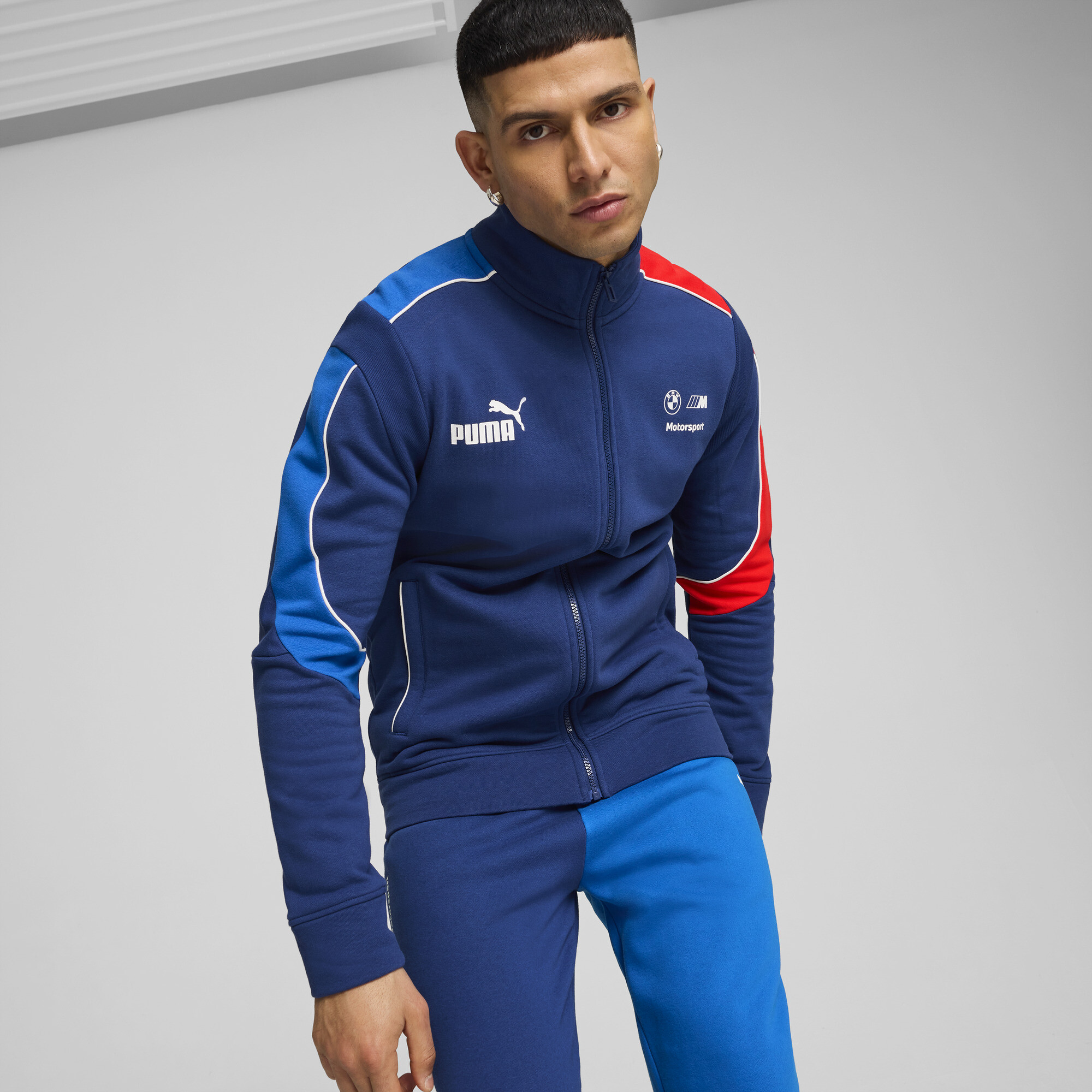 Campera Bmw M Motorsport Mt7+ para Hombre Azul Puma