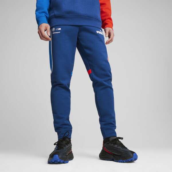 PUMA BMW M Motorsport MT7+ Men’s Sweat Pants in Pro Blue/Medium Color, Size S