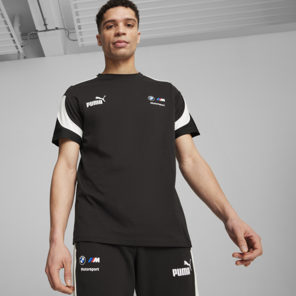 BMW M Motorsport MT7+ Tee Men, PUMA Black, large-ZAF