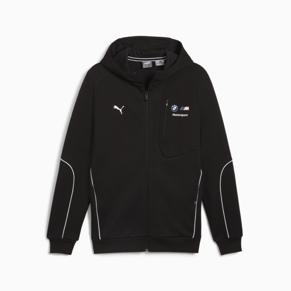 Campera con capucha BMW M Motorsport para hombre, PUMA Black, large-ARG