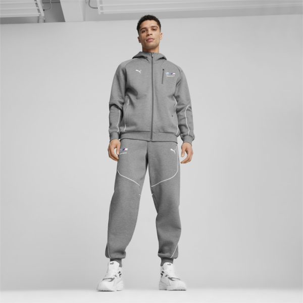 Campera con capucha BMW M Motorsport para hombre, Medium Gray Heather, large-ARG