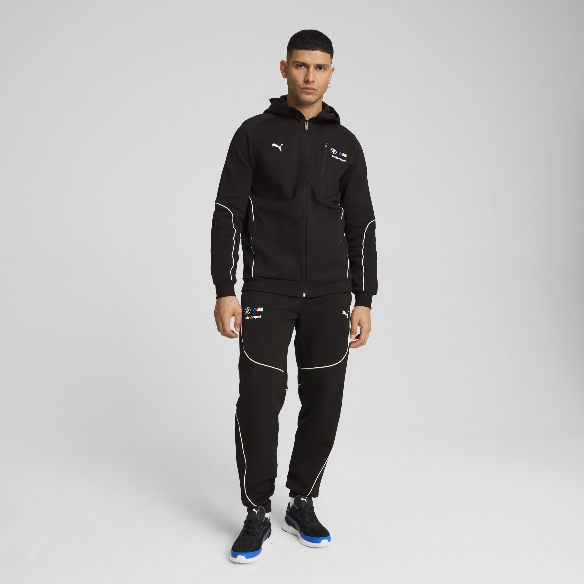 BMW M Motorsport joggingbroek voor Heren, Zwart, Maat XL | PUMA