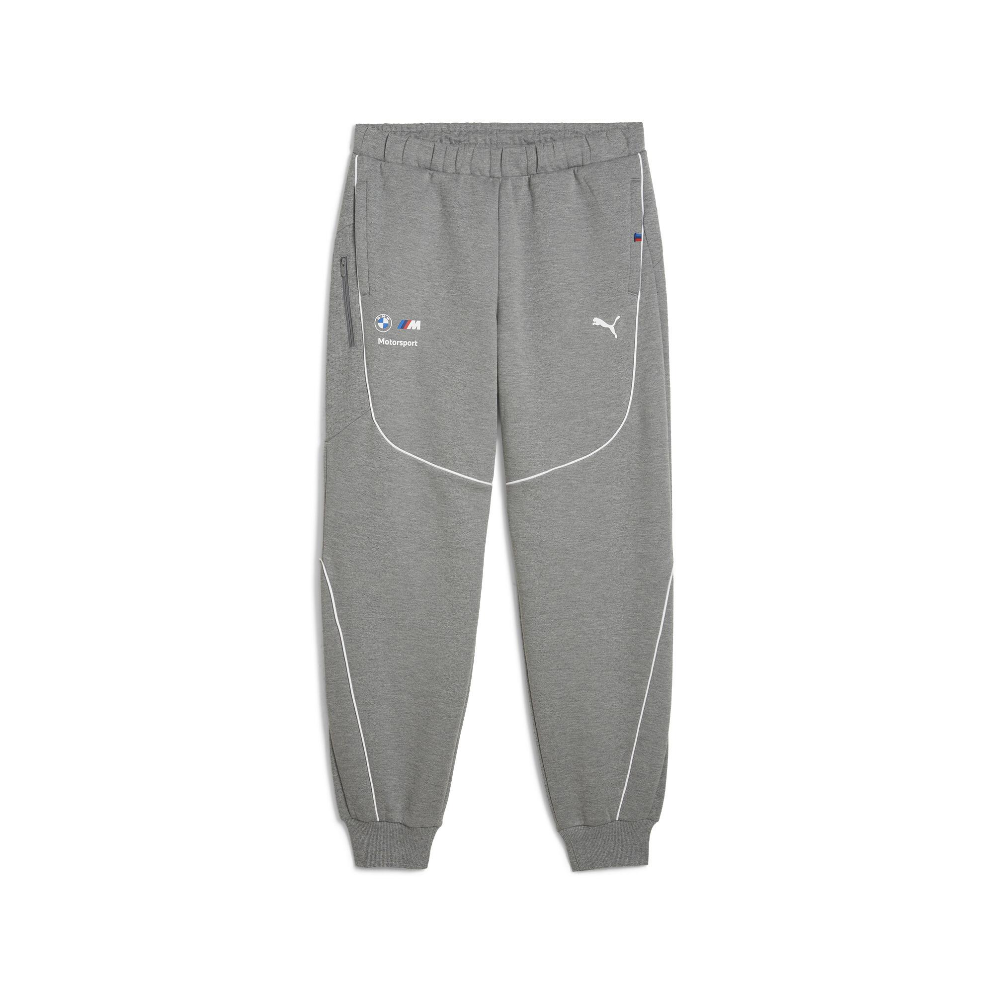 Puma BMW M Motorsport Jogginghose Herren | Mit Plain | Medium Gray Heather