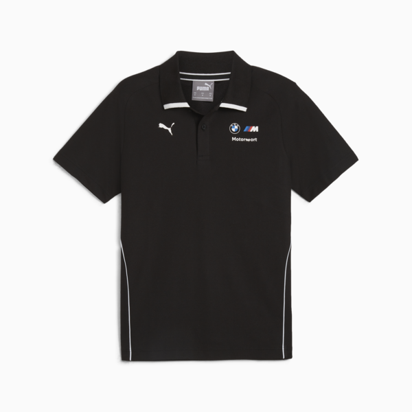 Remera polo BMW M Motorsport para hombre, PUMA Black, large-ARG