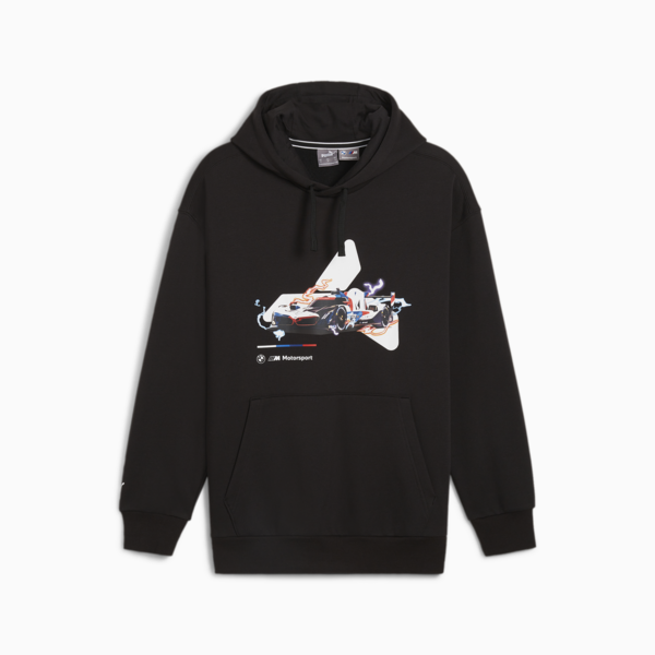 Sudadera Hombre BMW M Motorsport, PUMA Black, large-MEX