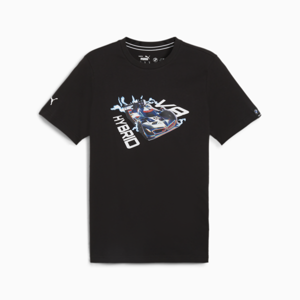 BMW M Motorsport Car Graphic Tee Men, PUMA Black, large-ZAF