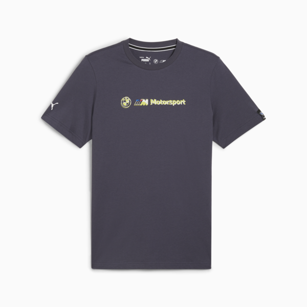 BMW M Motorsport Logo Tee+ Men, Galactic Gray, large-ZAF