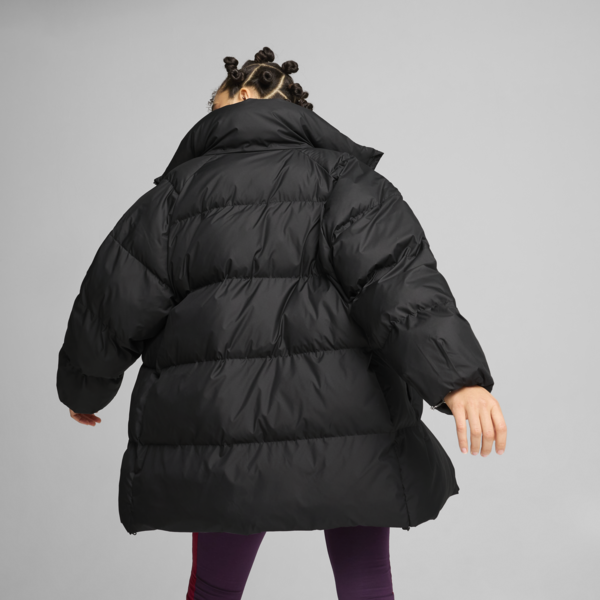 Chamarra puffer oversize para mujer, PUMA Black, large-MEX
