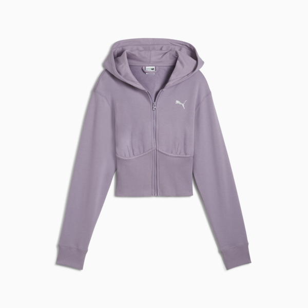 Buzo con capucha DARE TO Cropped, Pale Plum, large-ARG