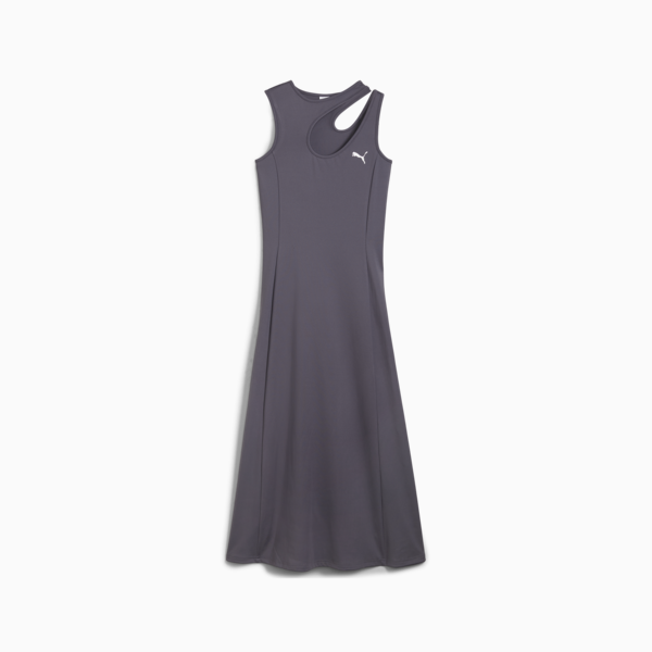 Vestido largo DARE TO para mujer, Galactic Gray, large-MEX