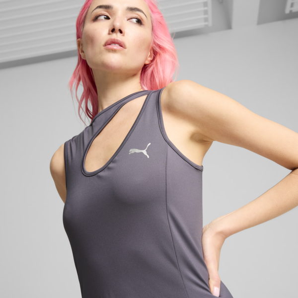 Vestido largo DARE TO para mujer, Galactic Gray, large-MEX