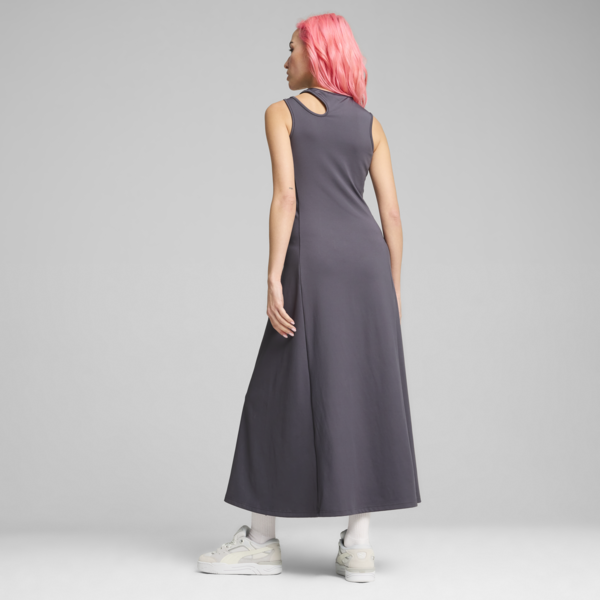 Vestido largo DARE TO para mujer, Galactic Gray, large-MEX