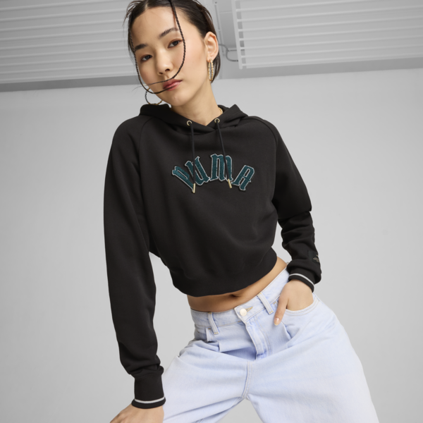 Sudadera Mujer CLASSICS, PUMA Black, large-MEX