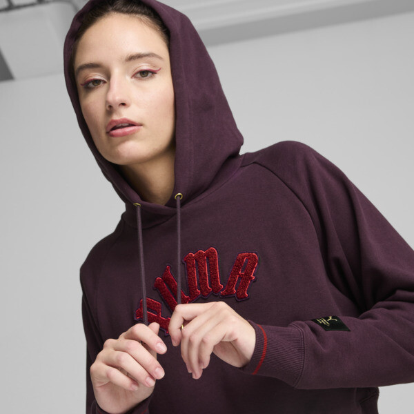 Plum hoodie women's top