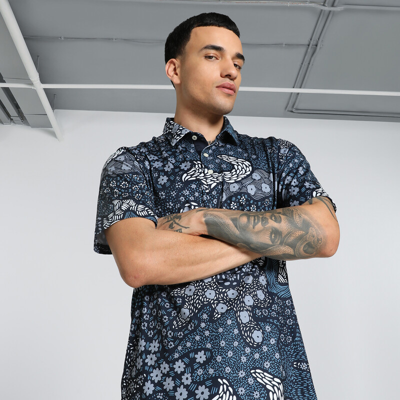 

Men's PUMA CLOUDSPUN Bloom Camo Golf Polo
