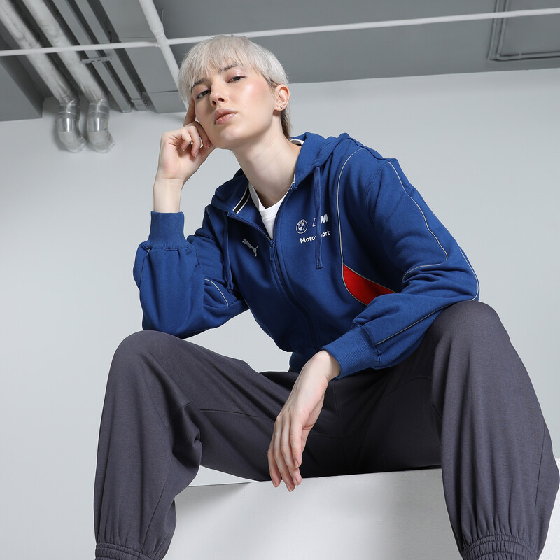 

Women's PUMA BMW M Motorsport Relaxed Fit Sweat Jacket
