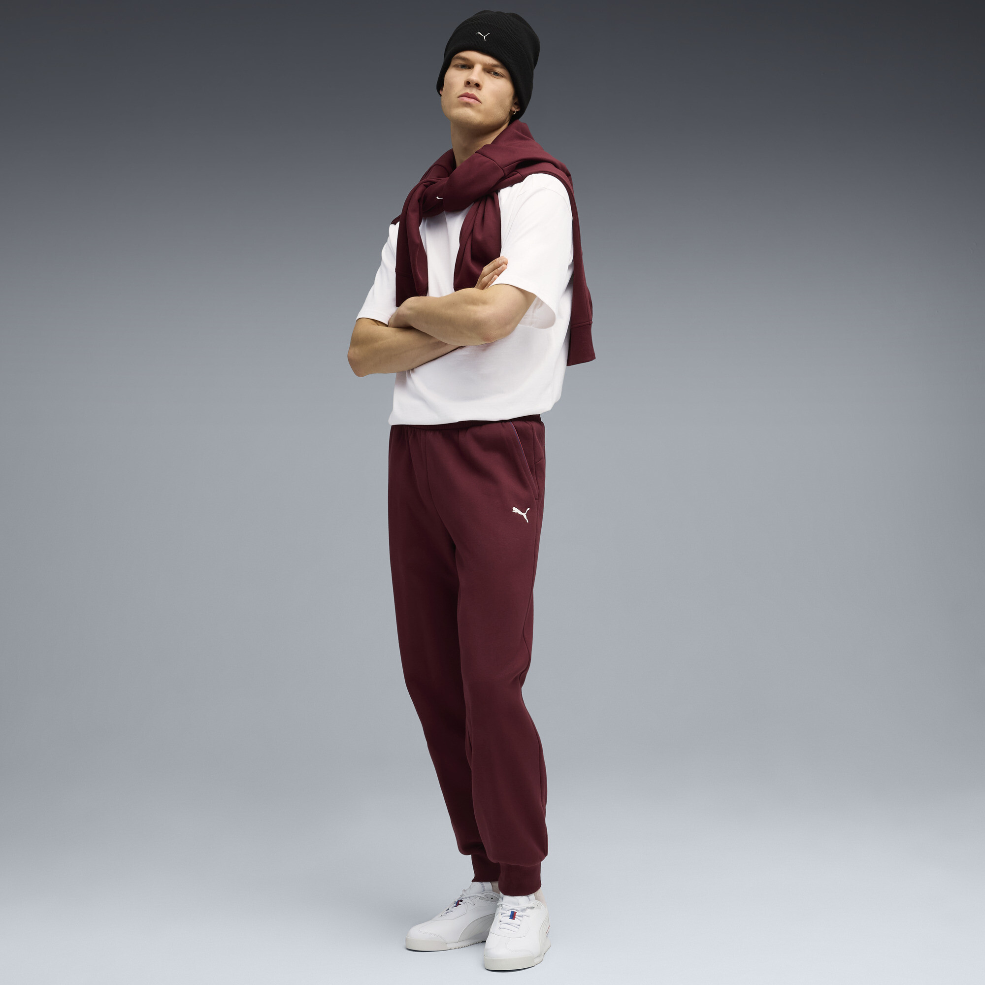 PUMA BMW M Motorsport ESS+ fleece broek voor Heren, Maat XL thumbnail 2