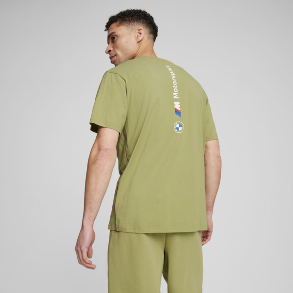 BMW M Motorsport ESS+ Logo Tee Men, Calming Green, large-ZAF