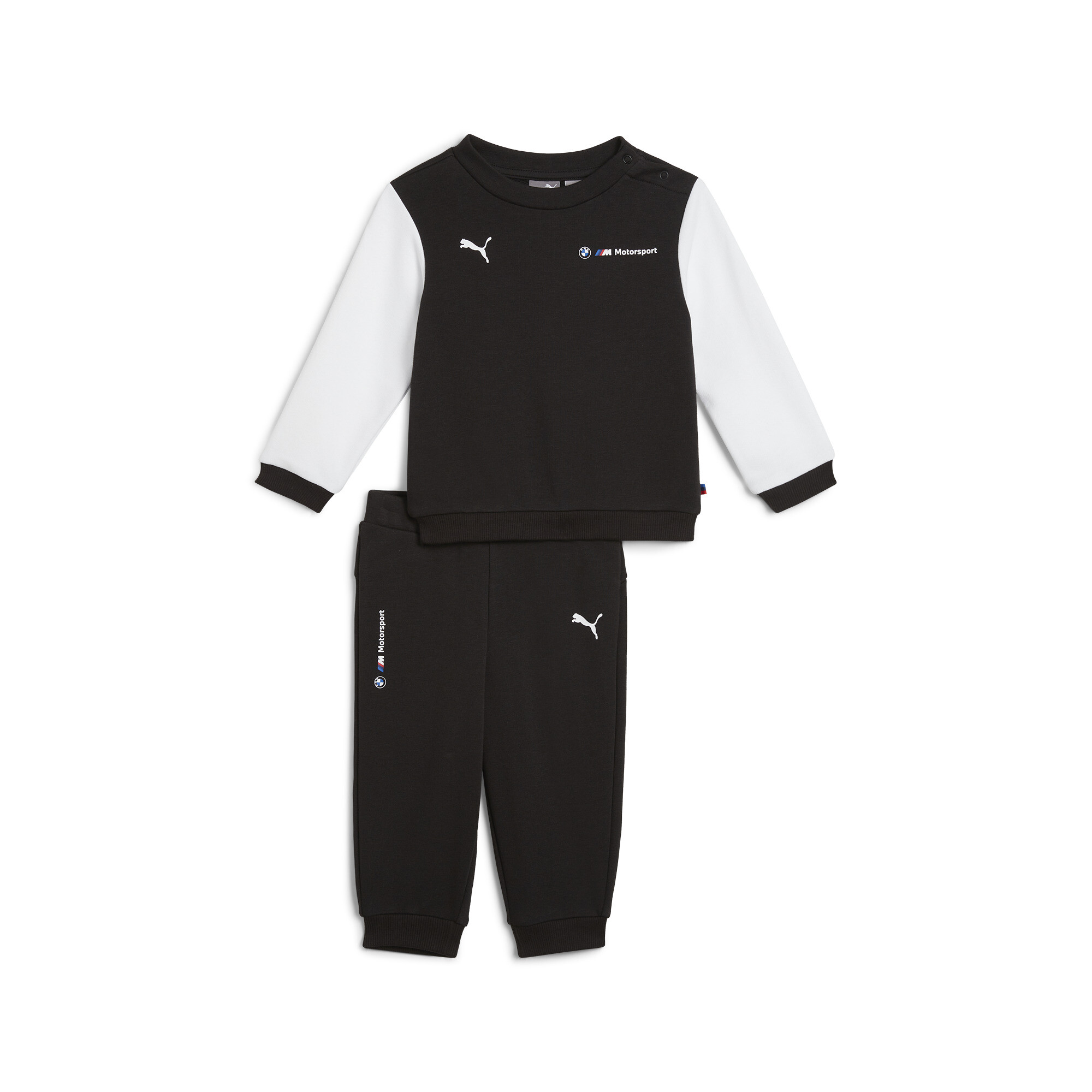 Puma BMW M Motorsport Jogginganzug Kleinkinder | Mit Plain | Black | Größe: 3-4Y