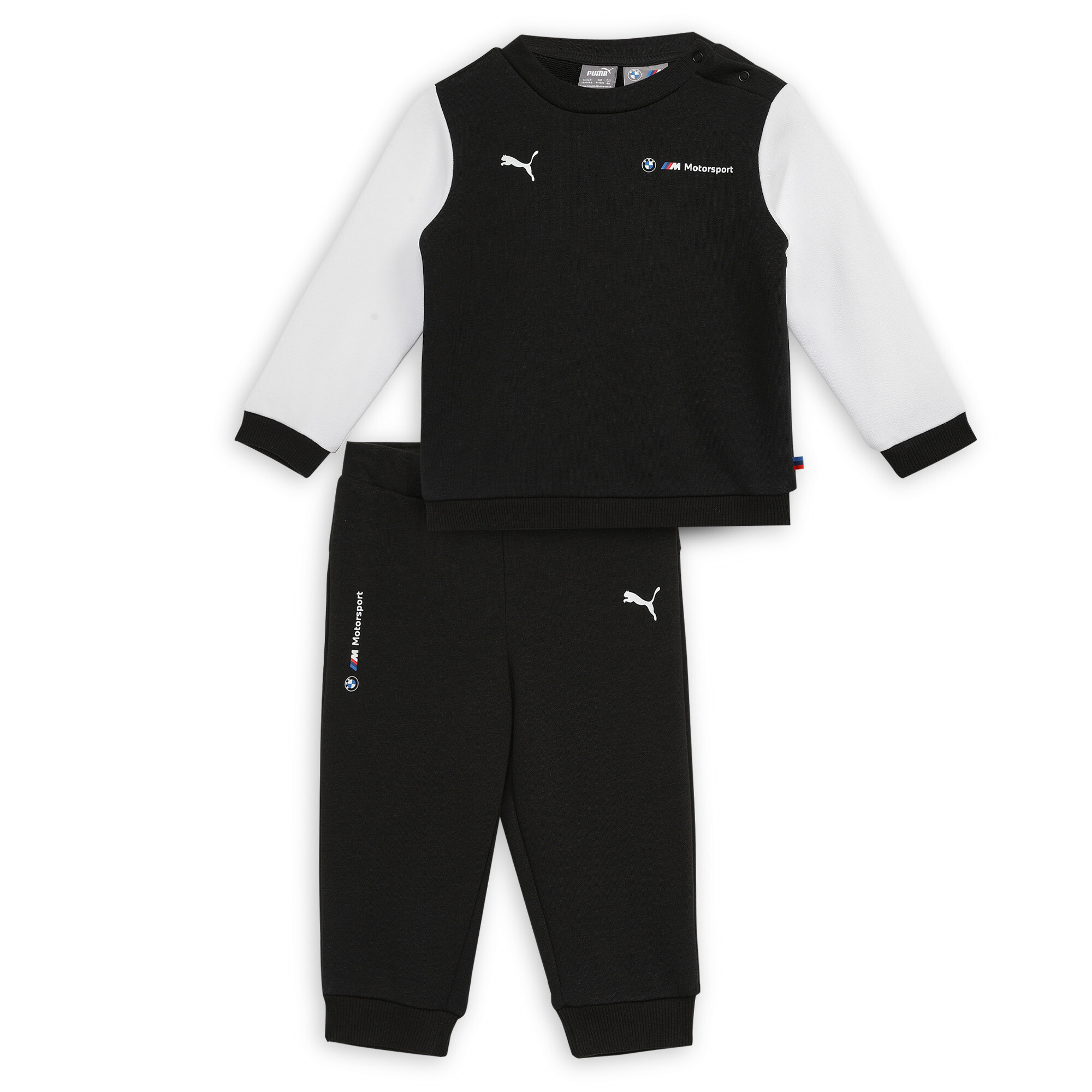 PUMA BMW M Motorsport Matching Sets Toddlers 2-Piece Jacket Pants Set in Black Size 4T $48