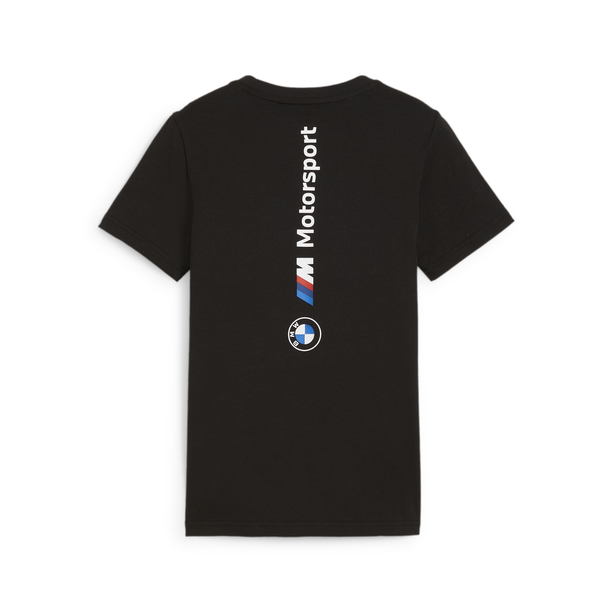 BMW M Motorsport ESS+ T-shirt met logo, Zwart, Maat 15-16Y | PUMA