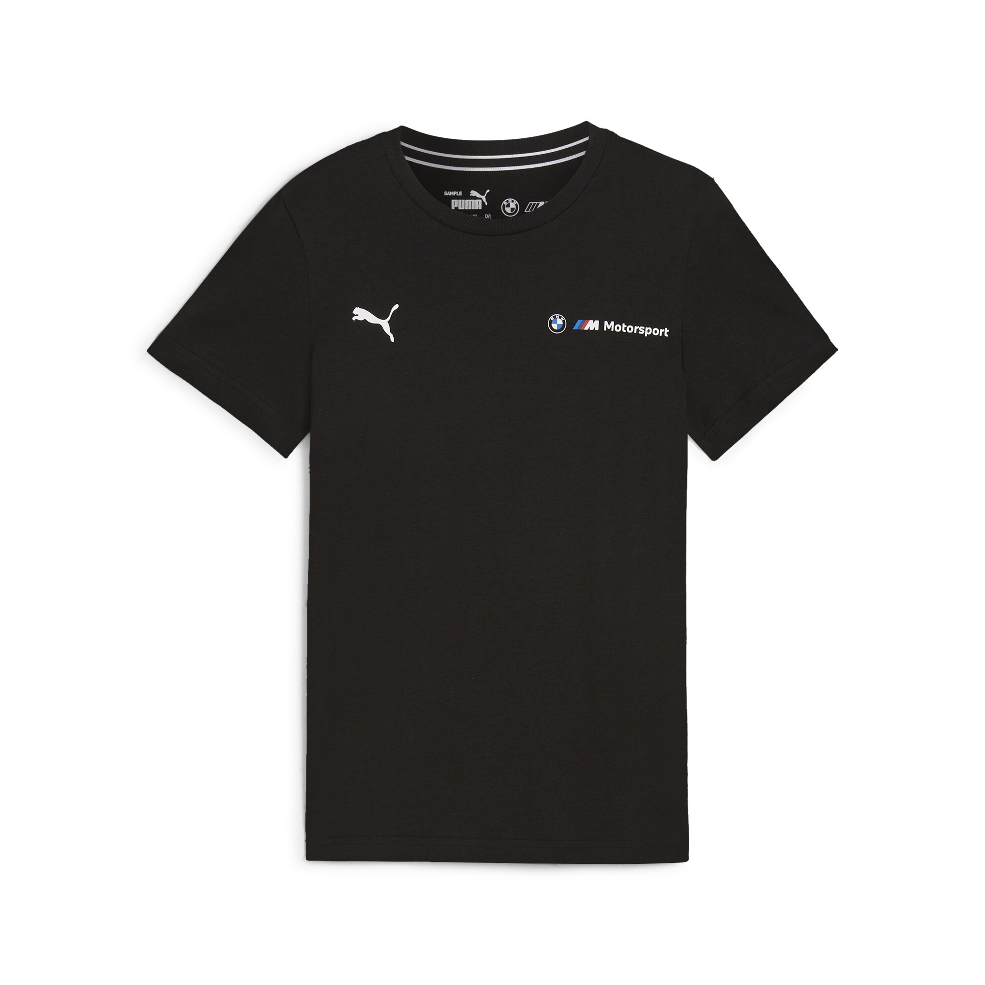 PUMA BMW M Motorsport ESS+ T-shirt met logo, Zwart, Maat 13-14Y thumbnail 3