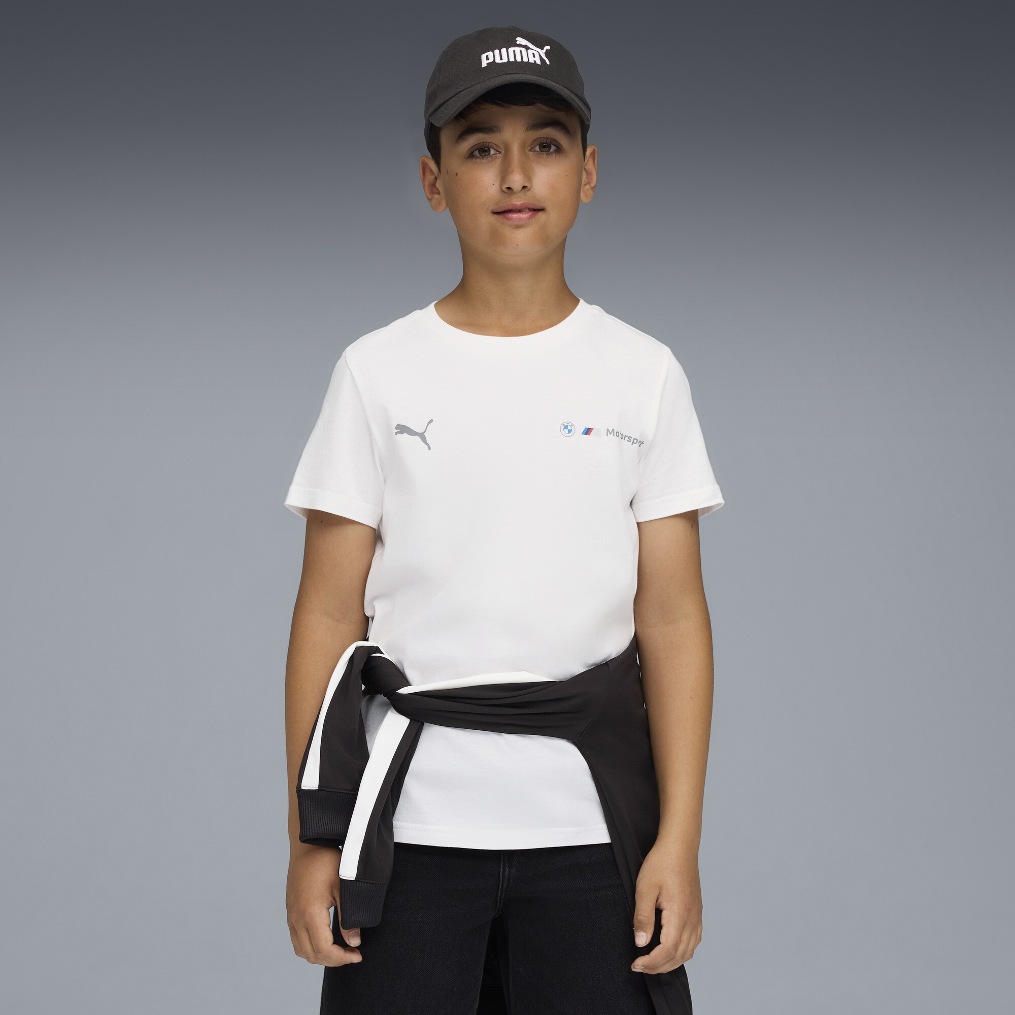 Puma Kids' Bmw M Motorsport Essentials Logo T-shirt Youth