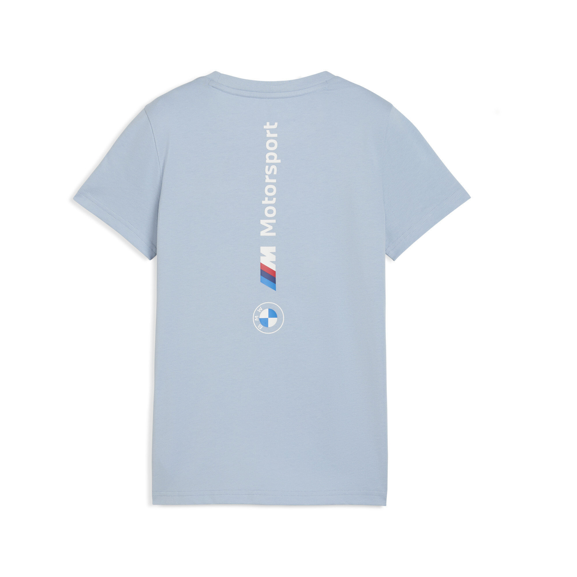 BMW M Motorsport ESS+ T-shirt met logo, Blauw/Grijs, Maat 11-12Y | PUMA