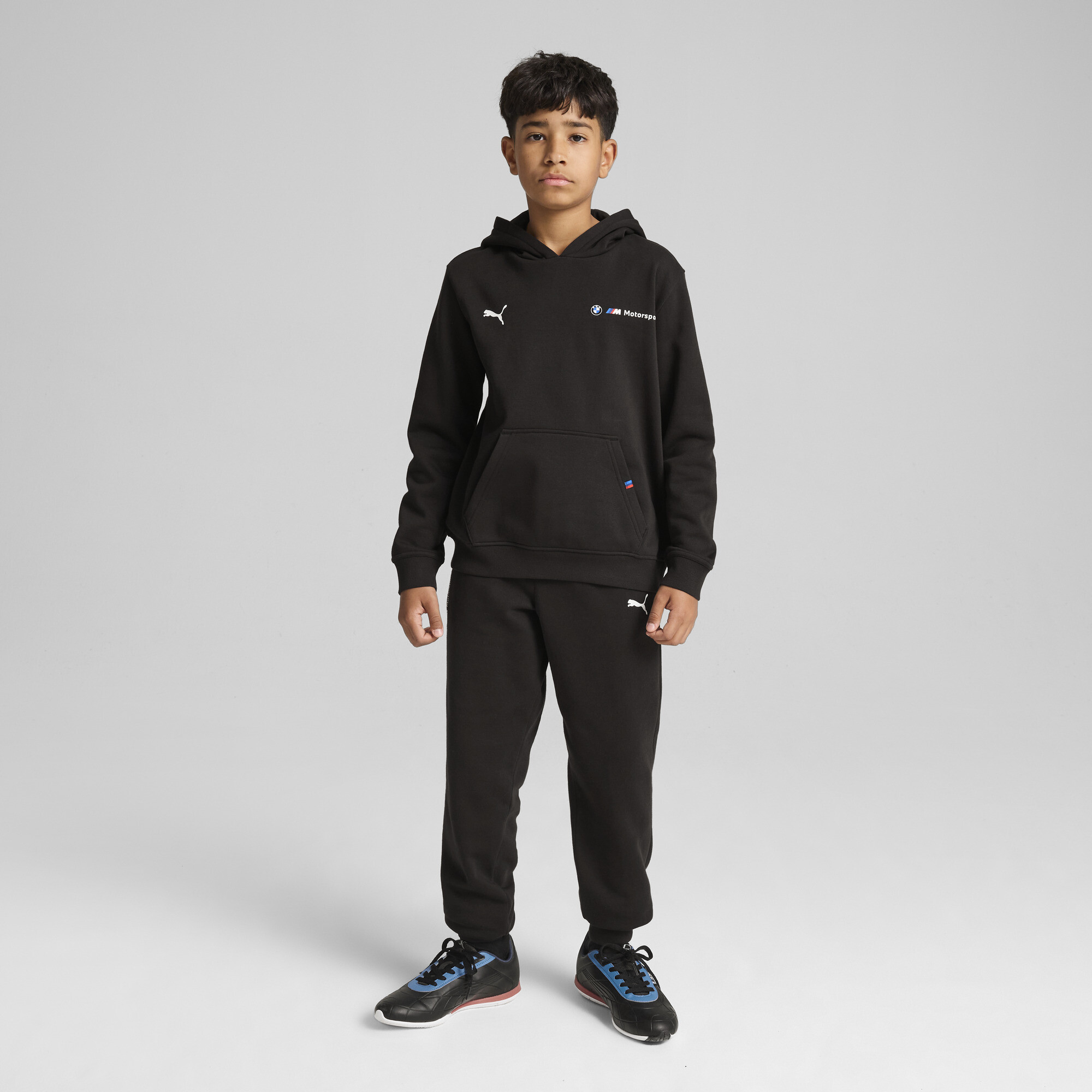 PUMA BMW M Motorsport ESS+ fleece hoodie, Zwart