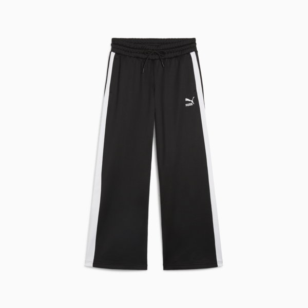 T7 Women's Low Rise Track Pants, PUMA Black, large-ZAF