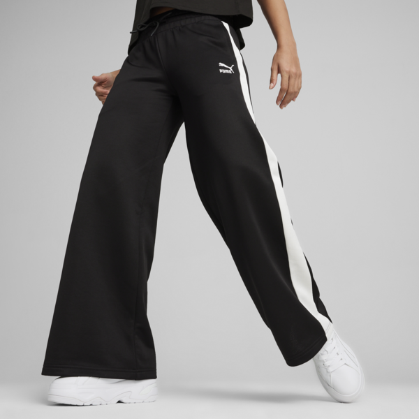 T7 Women's Low Rise Track Pants, PUMA Black, swatch-ZAF