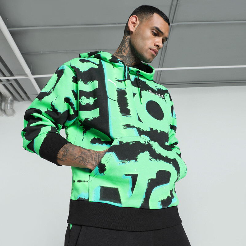 

Men's PUMA Mercedes-AMG Petronas F1® Neon Energy Printed Relaxed Fit Motorsport Hoodie