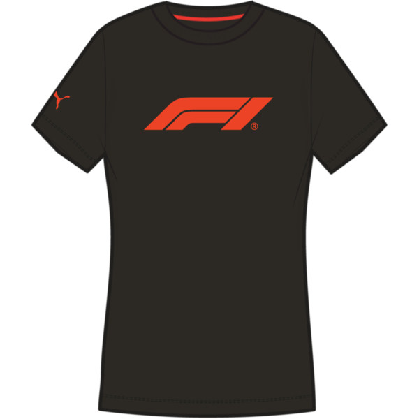 Remera F1® ESS Logo Tee, PUMA Black, large-ARG
