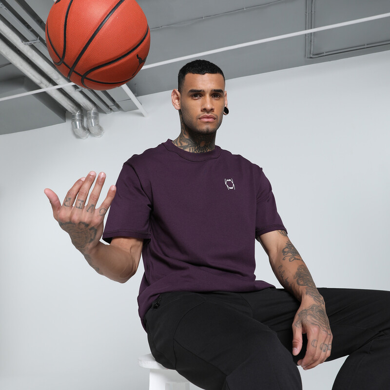 

Men's PUMA Pivot Relaxed Fit Basketball Tee