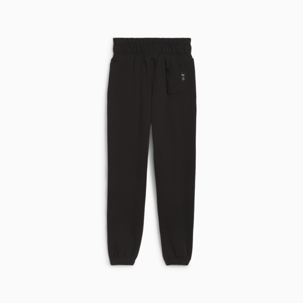 Pivot Basketball Sweat Pants Women, PUMA Black, large-MEX