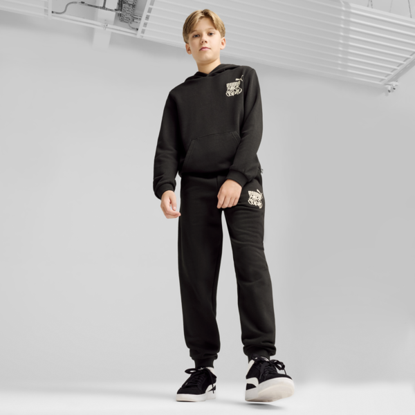 Essentials+ MID 90s Sweatpants Youth, PUMA Black, large-ZAF