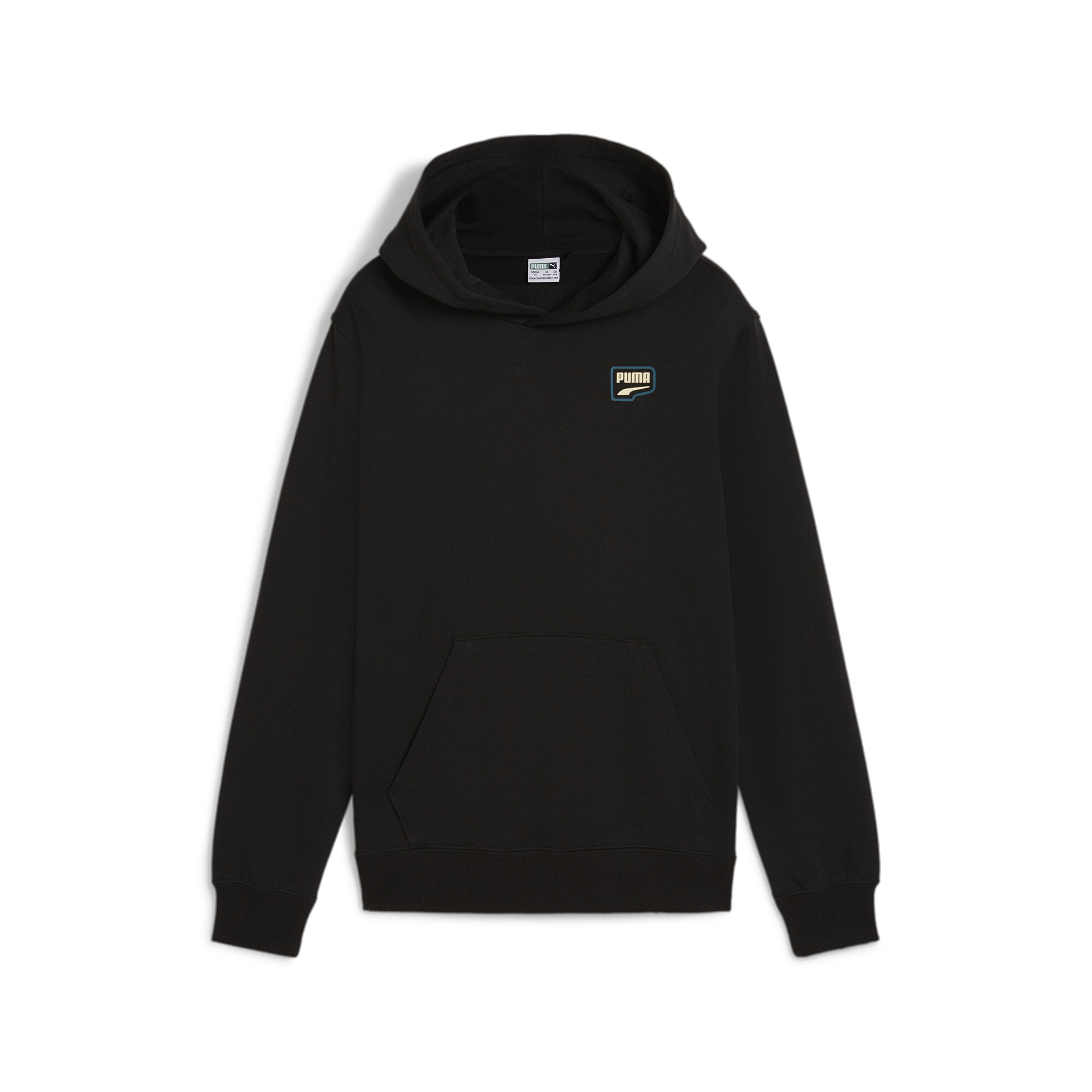 Puma DOWNTOWN Graphic Hoodie Teenager Für Herren Für Damen Für Kinder | Mit Print | Black | Größe: 7-8Y