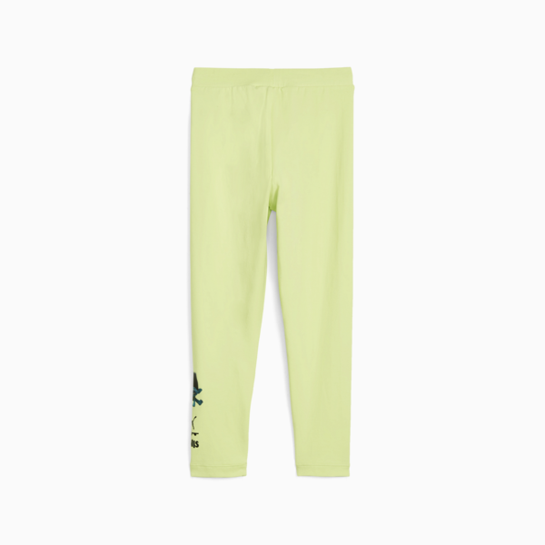 Leggings para niÃ±as PUMA x TROLLS, Cool Cucumber, large-MEX