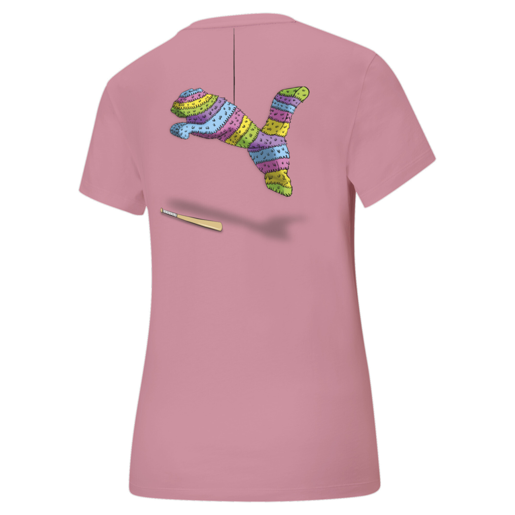 Playera Mujer Piñata en Talla Chico en Rosa | PUMA