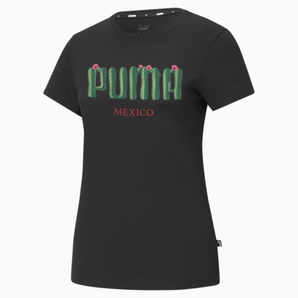 Playera Mujer PUMA NOPAL, PUMA Black, large-MEX