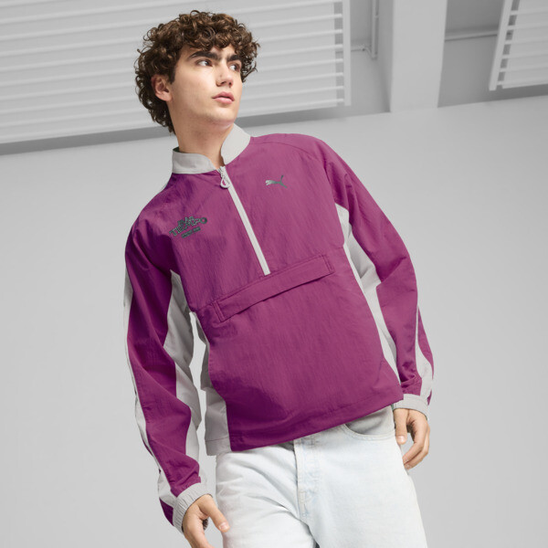 PUMA x MAS TIEMPO Track Top Men pink PUMA